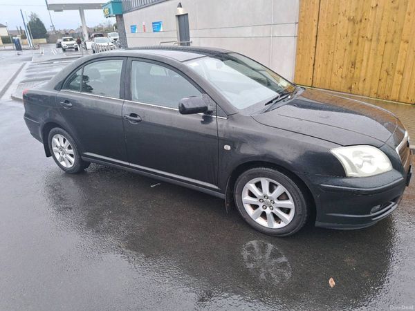 Toyota Avensis Saloon, Petrol, 2006, Black