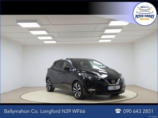 Nissan Micra Hatchback, Petrol, 2021, Black