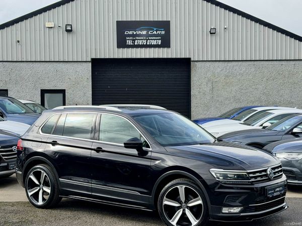 Volkswagen Tiguan SUV, Diesel, 2017, Black