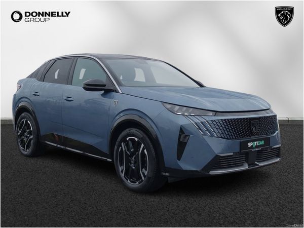 Peugeot 3008 Estate, Electric, 2025, Blue