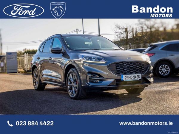 Ford Kuga SUV, Petrol Plug-in Hybrid, 2023, Grey