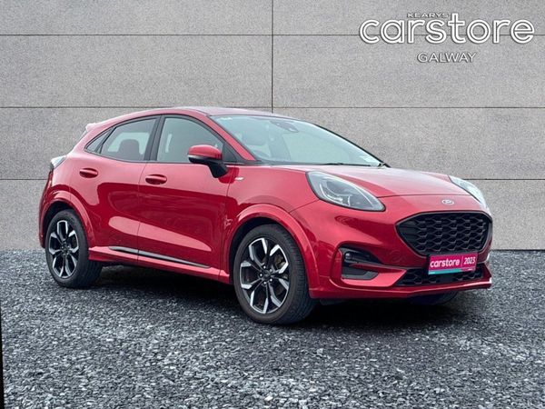 Ford Puma Hatchback, Petrol Hybrid, 2023, Red