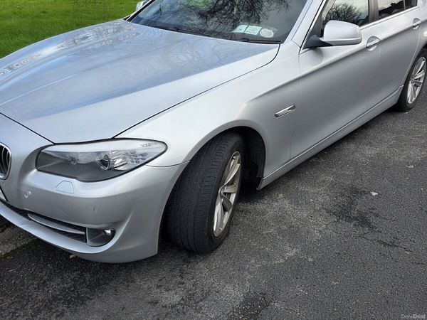 BMW 5-Series Saloon, Diesel, 2013, Silver