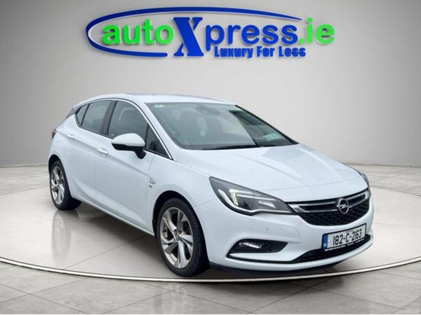Opel Astra Hatchback, Petrol, 2018, White