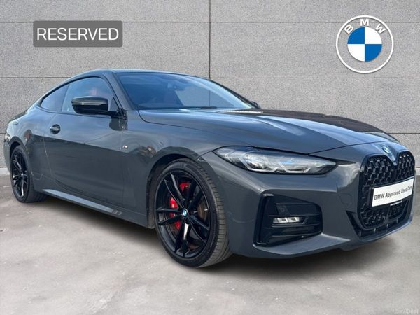 BMW 4-Series Coupe, Diesel Hybrid, 2023, Grey
