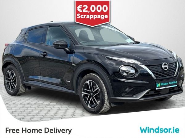 Nissan Juke SUV, Petrol Hybrid, 2025, Black