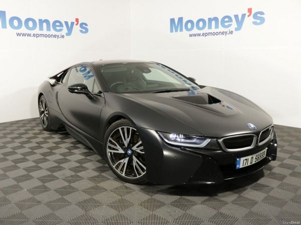 BMW i8 Coupe, Petrol Plug-in Hybrid, 2017, Black