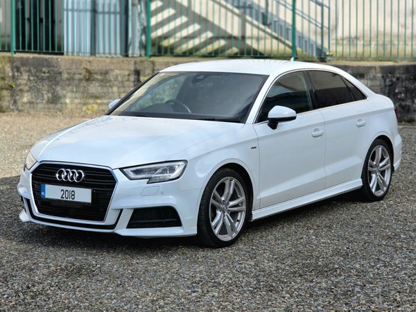 Audi A3 Saloon, Petrol, 2018, White