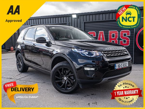 Land Rover Discovery Sport SUV, Diesel, 2016, Black