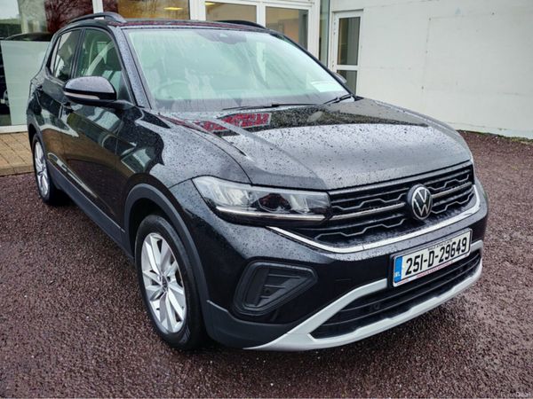 Volkswagen T-Cross SUV, Petrol, 2025, Black