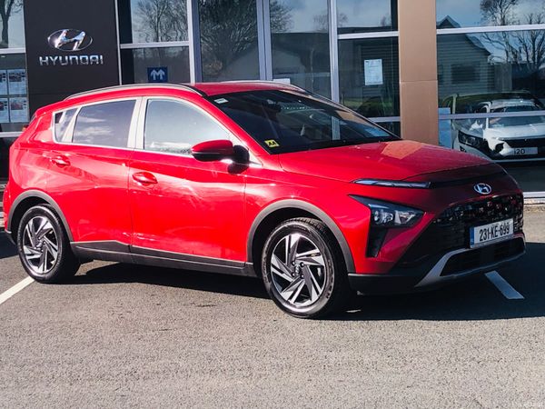 Hyundai Bayon Hatchback, Petrol, 2023, Red