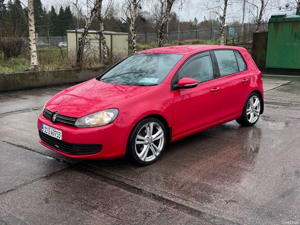 Volkswagen Golf Hatchback, Diesel, 2011, Red