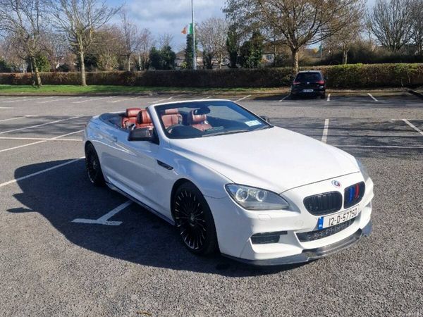 BMW 6-Series Convertible, Diesel, 2012, White