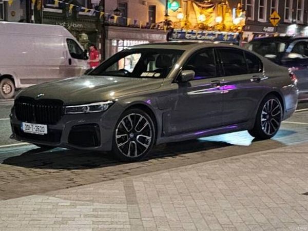 BMW 7-Series Saloon, Petrol Plug-in Hybrid, 2020, Grey