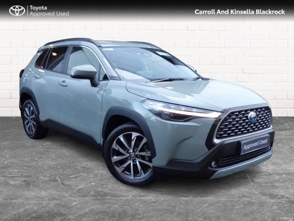 Toyota Corolla Cross SUV, Petrol Hybrid, 2024, Green