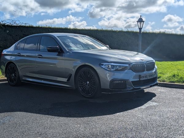 BMW 5-Series Saloon, Petrol Plug-in Hybrid, 2019, Blue