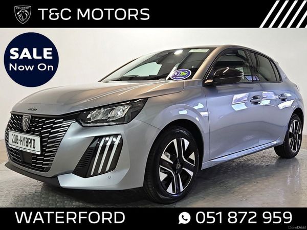Peugeot 208 Hatchback, Petrol Hybrid, 2026, Grey