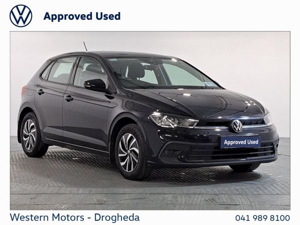Volkswagen Polo Hatchback, Petrol, 2023, Black