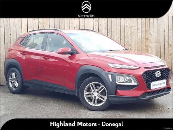 Hyundai KONA MPV, Petrol, 2018, Red