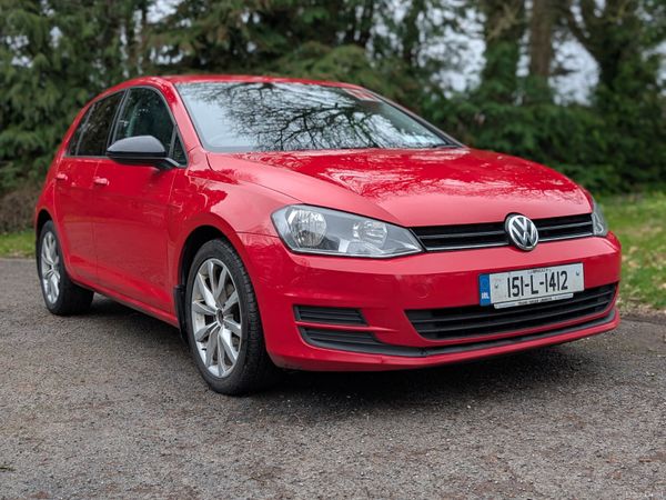 Volkswagen Golf Estate, Diesel, 2015, Red