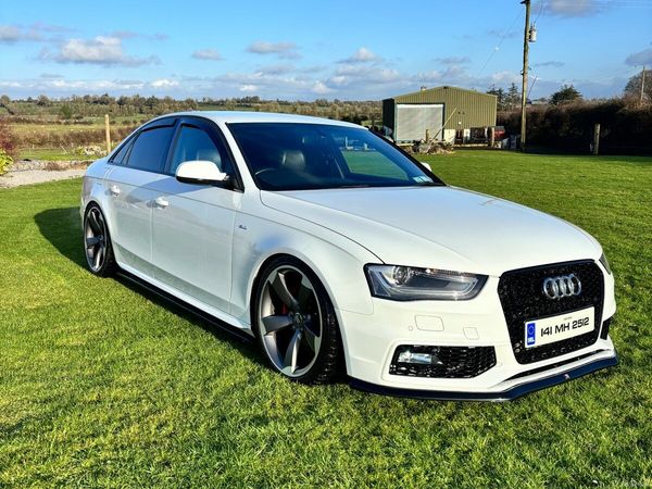Audi A4 Saloon, Diesel, 2014, White