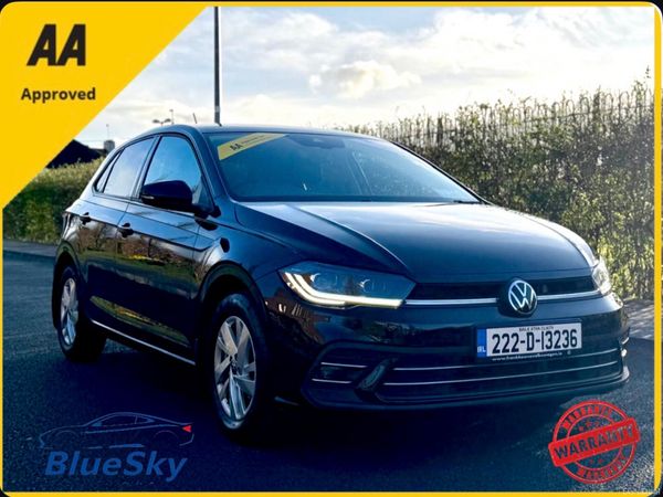 Volkswagen Polo Hatchback, Petrol, 2022, Black