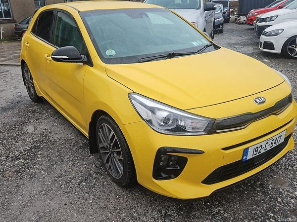 Kia Rio Hatchback, Petrol, 2019, Yellow
