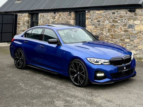 BMW 3-Series Saloon, Diesel, 2019, Blue