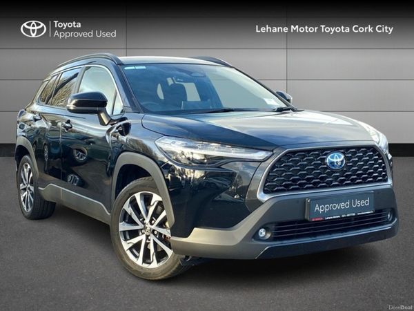 Toyota Corolla Cross SUV, Petrol Hybrid, 2024, Black