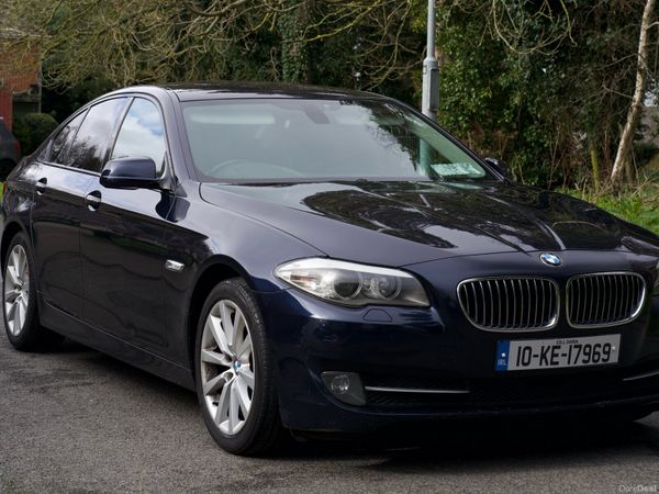 BMW 5-Series Saloon, Diesel, 2010, Blue