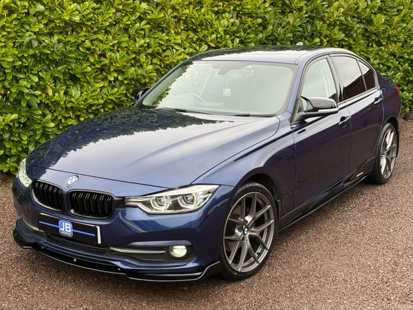 BMW 3-Series Saloon, Diesel, 2017, Blue