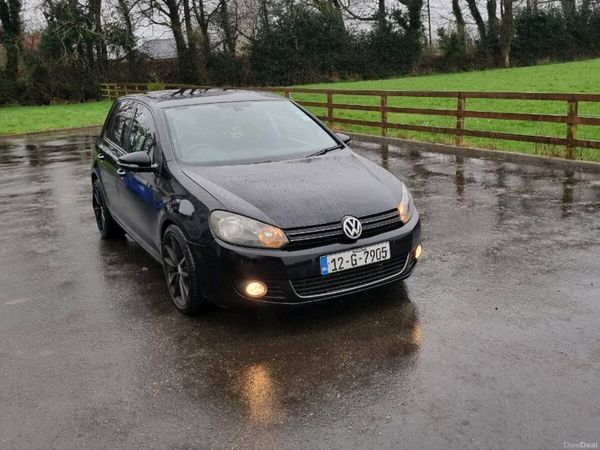 Volkswagen Golf Hatchback, Diesel, 2012, Black