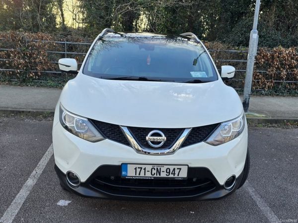 Nissan Qashqai SUV, Diesel, 2017, White