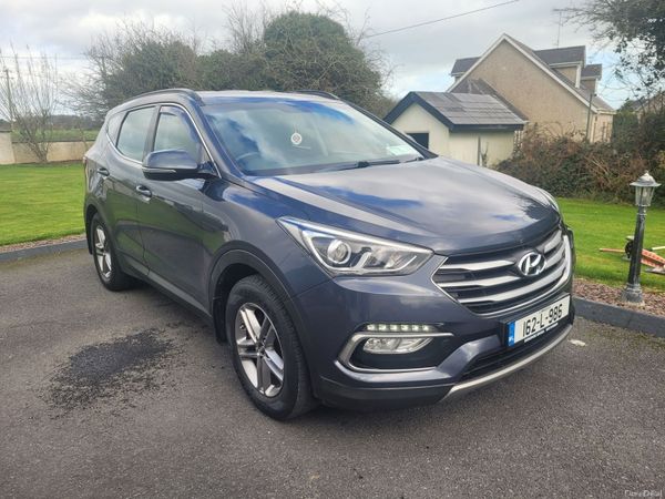 Hyundai Santa Fe SUV, Diesel, 2016, Blue