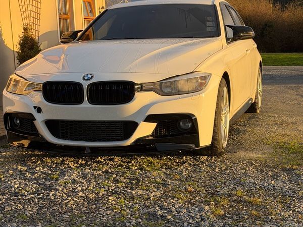 BMW 3-Series Saloon, Diesel, 2013, White