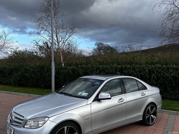 Mercedes-Benz C-Class Saloon, Petrol, 2008, Silver