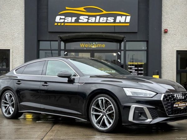 Audi A5 Hatchback, Diesel Hybrid, 2023, Black