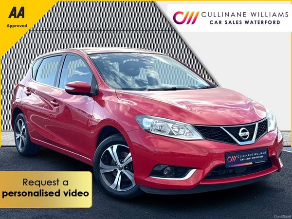 Nissan Pulsar Hatchback, Petrol, 2017, Red