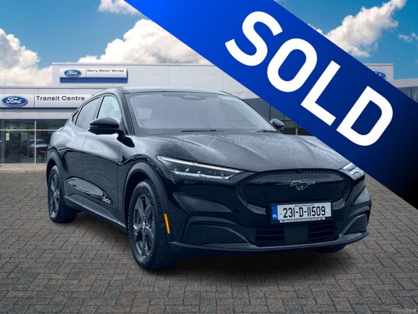 Ford Mustang Mach-E Hatchback, Electric, 2023, Black