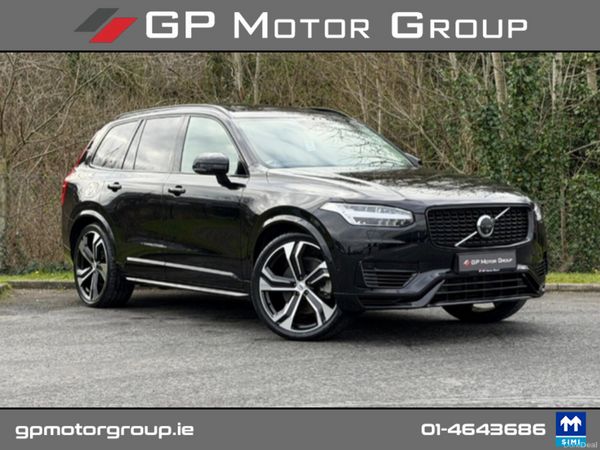 Volvo XC90 Estate, Petrol Plug-in Hybrid, 2024, Black
