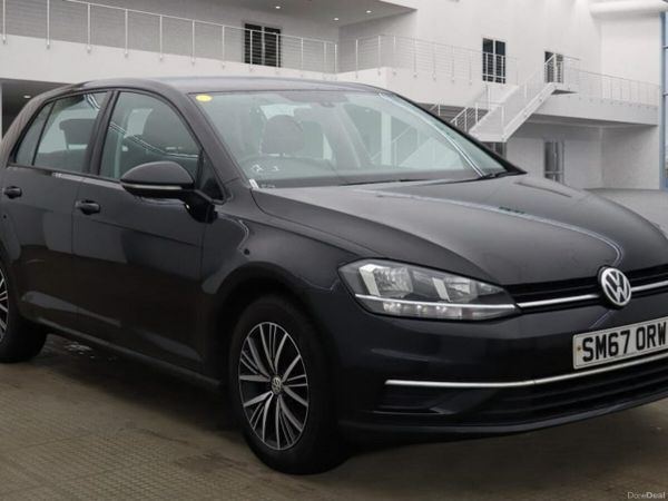Volkswagen Golf Hatchback, Diesel, 2017, Black
