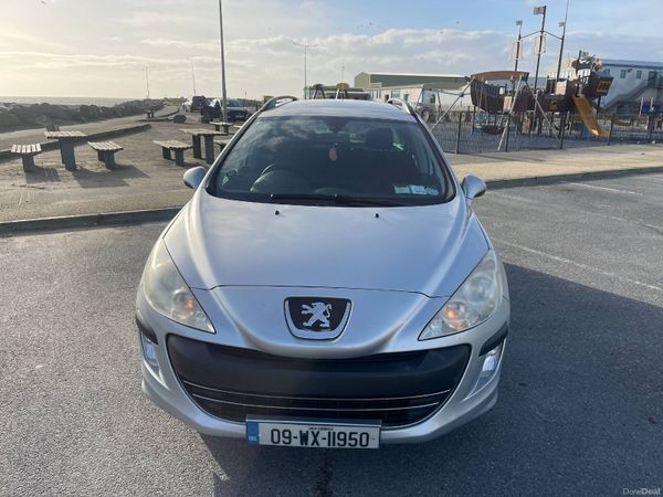 Peugeot 308 Estate, Diesel, 2009, Silver