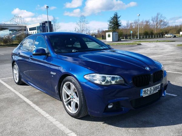 BMW 5-Series Saloon, Diesel, 2016, Blue