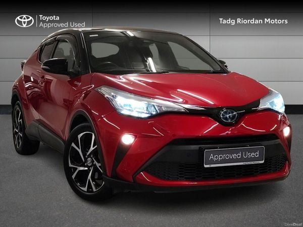 Toyota C-HR SUV, Petrol Hybrid, 2021, Red