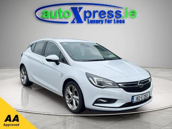 Opel Astra Hatchback, Petrol, 2018, White