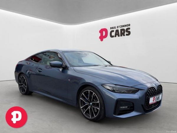 BMW 4-Series Coupe, Diesel, 2021, Blue