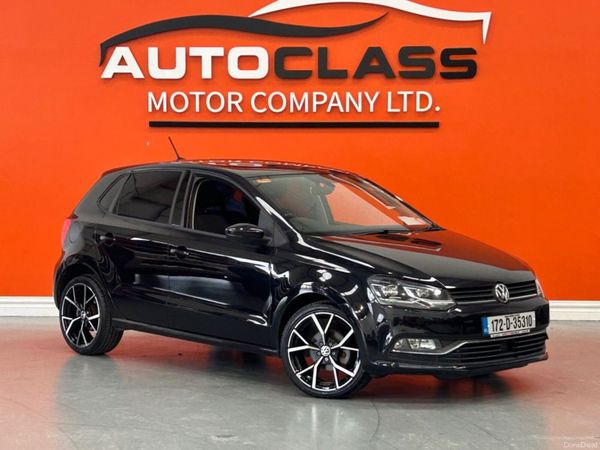 Volkswagen Polo Hatchback, Petrol, 2017, Black
