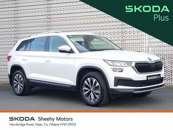 Skoda Kodiaq SUV, Petrol, 2024, White