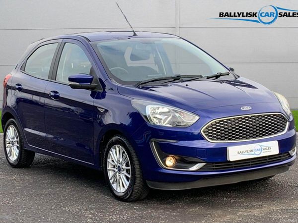Ford KA Hatchback, Petrol, 2019, Blue