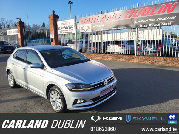 Volkswagen Polo Hatchback, Petrol, 2019, Silver